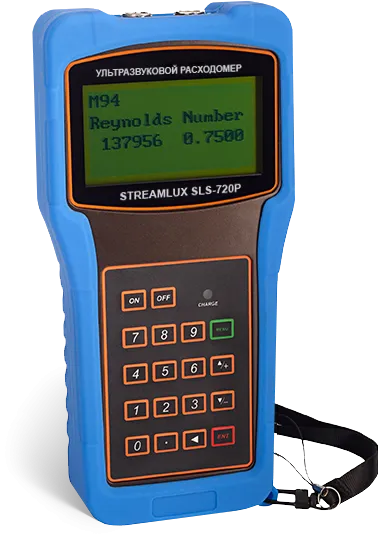 Расходомер STREAMLUX SLS-720P ультразвуковой портативный
