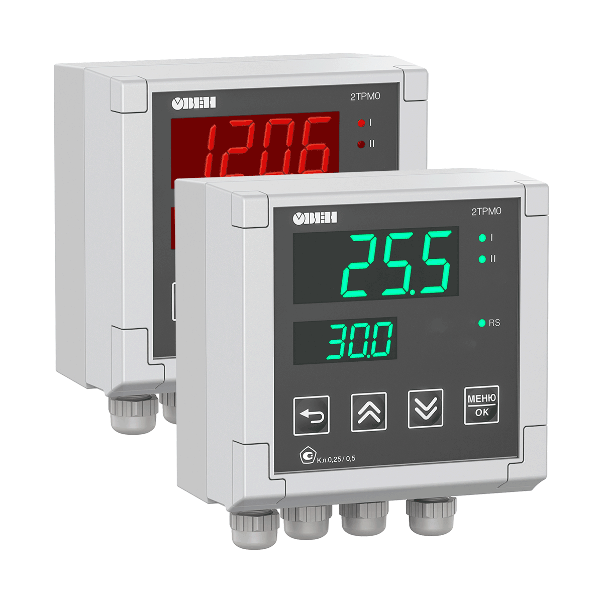 2ТРМ0 двухканальный измеритель с интерфейсом RS-485